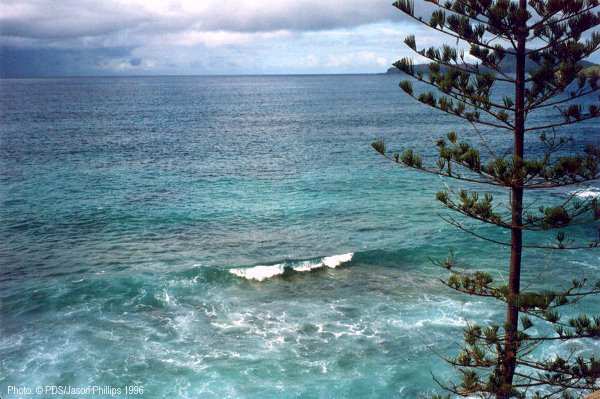 Norfolk Island coastline