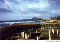 Overlooking the Cemetery to the South.