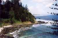 Norfolk Island coastline