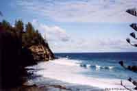 Norfolk Island coastline